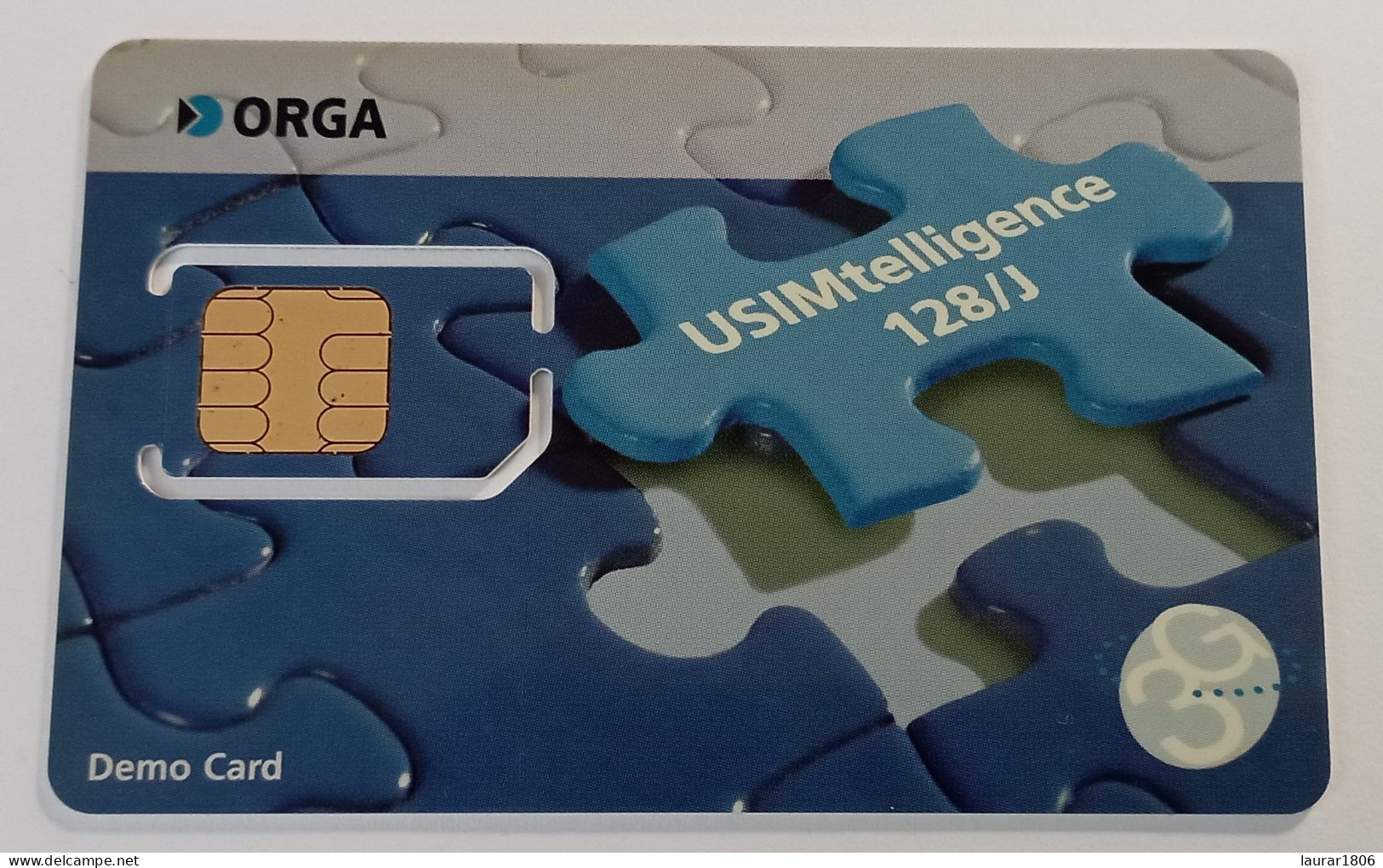 TELECARTE PHONECARD GSM / SIM - ORGA - DEMO CARD - EC - Unknown Origin