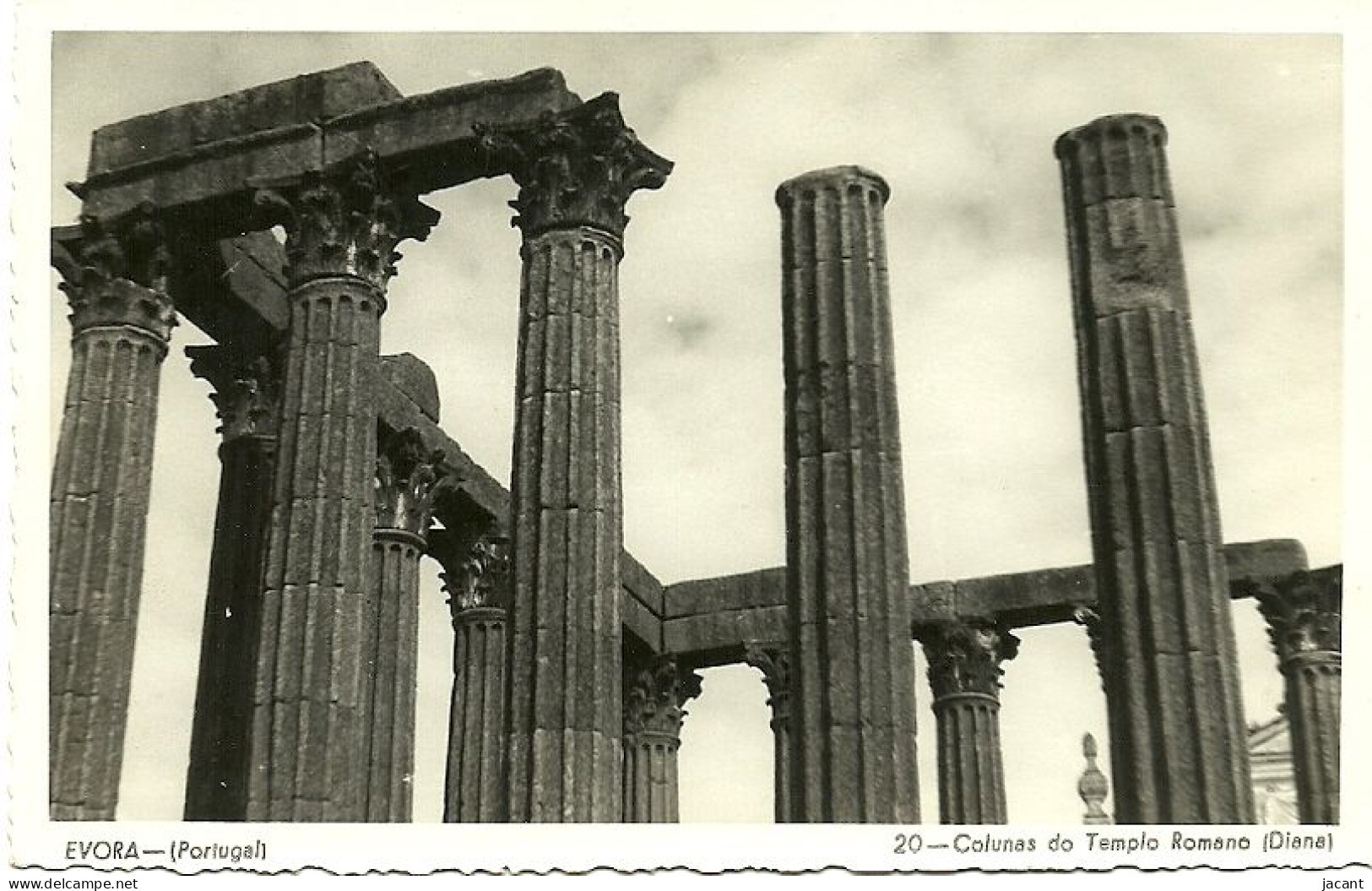 Portugal - Evora - Colunas Do Templo Romano (Diana) - Evora