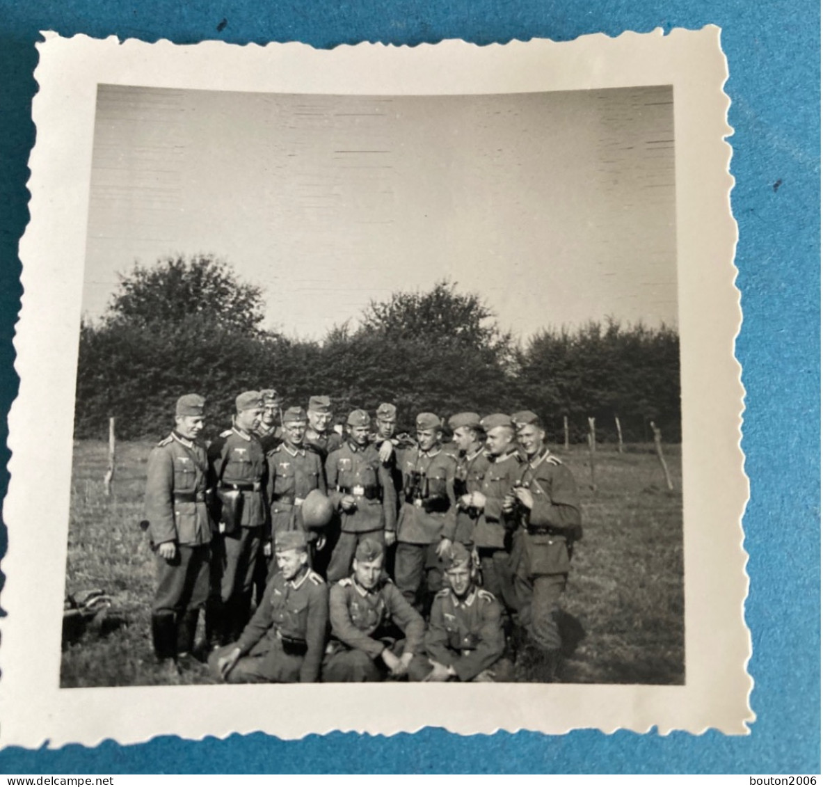 2 X Photo WWII Allemande Valkenburg MAASTRICHT  IR 83 IR 151 - 1939-45