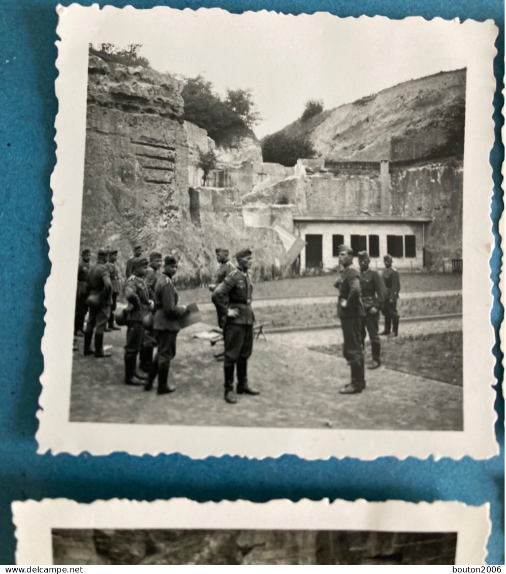 4 X Photo WWII Allemande Valkenburg MAASTRICHT  IR 83 IR 151 MG Schiessstand Stand De Tir MG - 1939-45