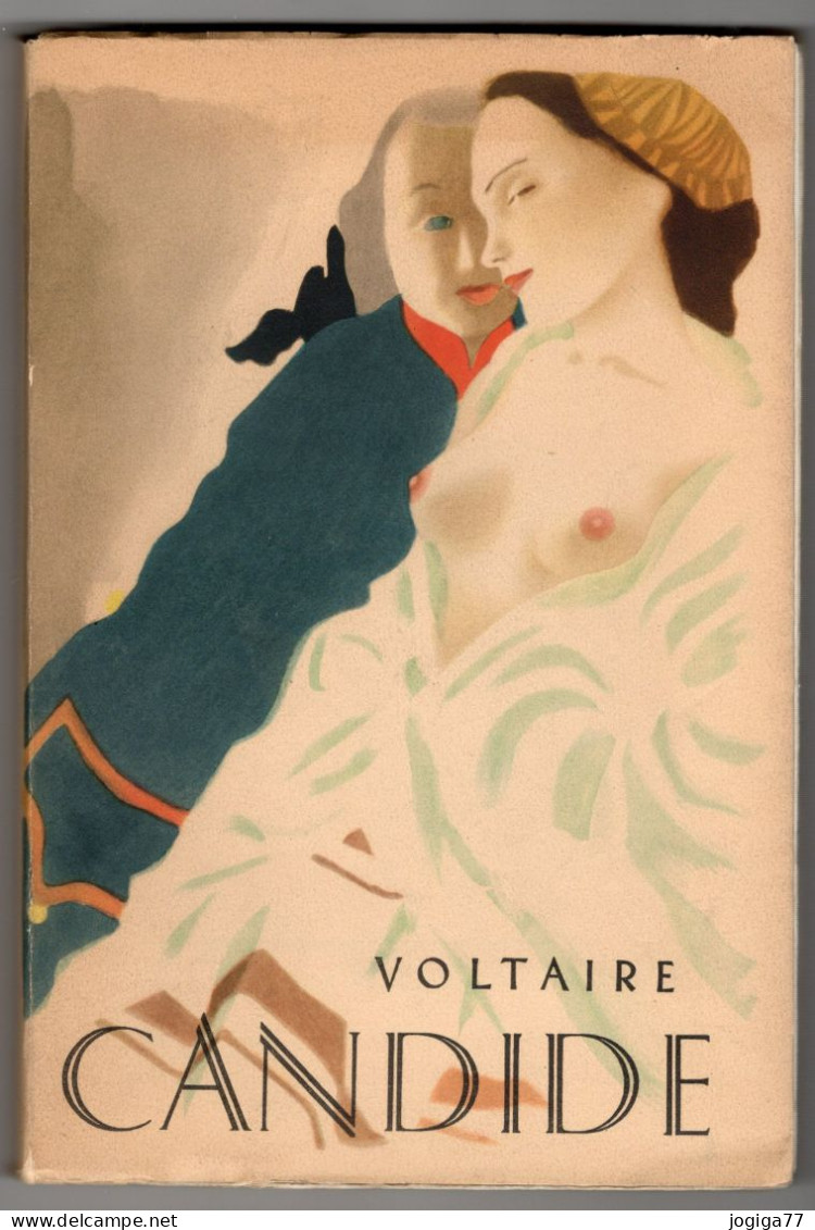 Voltaire - Candide  - Illustrations A. Hallman - Edition Jan Forlag Stockolm - Auteurs Classiques