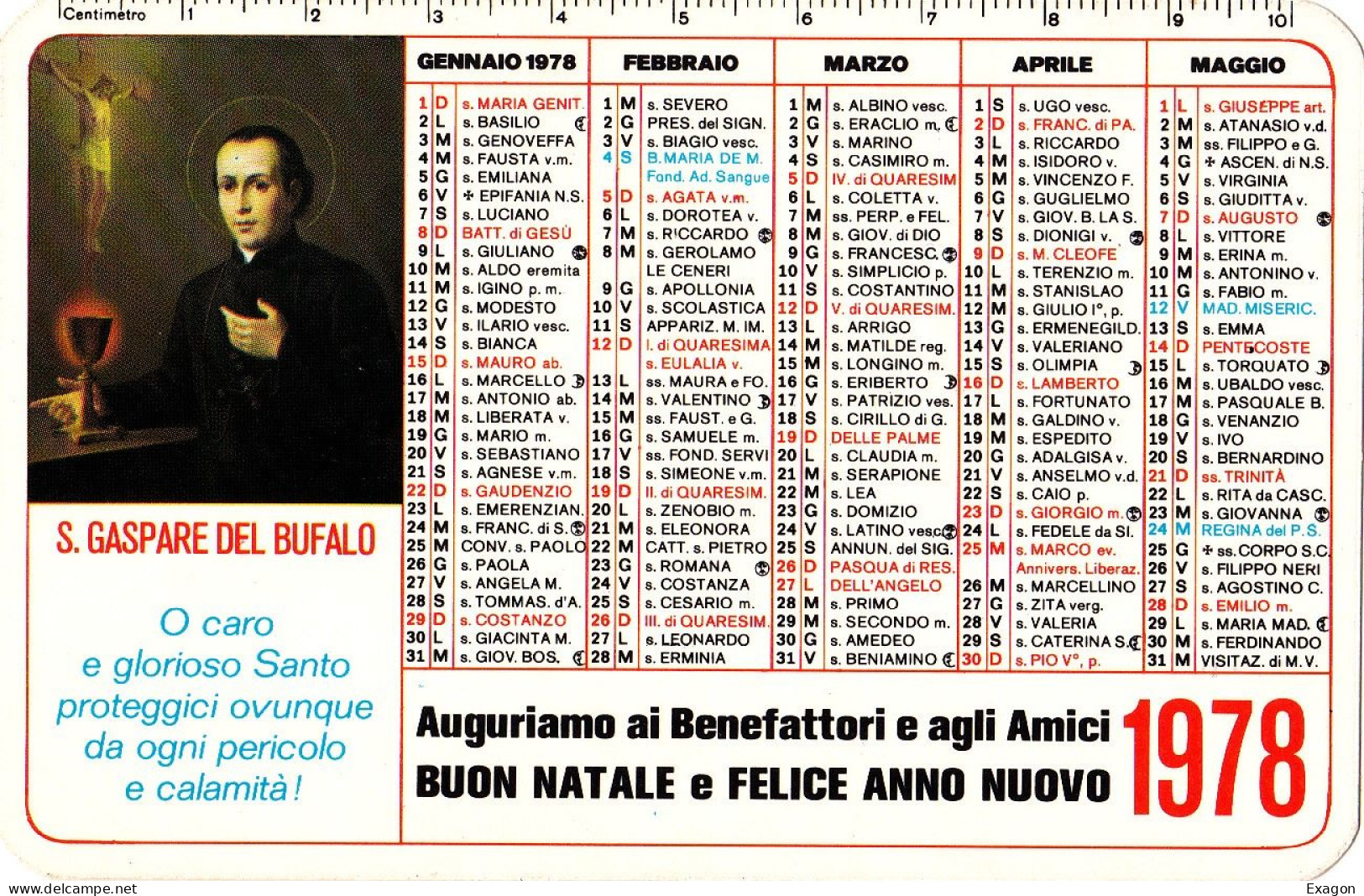 LOTTO  Di  4  SEMESTRINI   Tascabili - San Gaspare Del Bufalo -  Anni  1976 , 1978, 1980, 1983. Stock 107 - Formato Grande : 1971-80