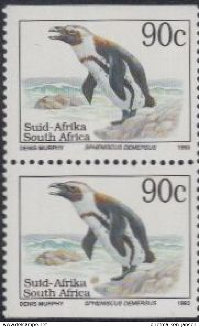 Südafrika Mi.Nr. 903IDo/Du Freim.Bedrohte Tiere, Pinguin (Paar) - Other & Unclassified