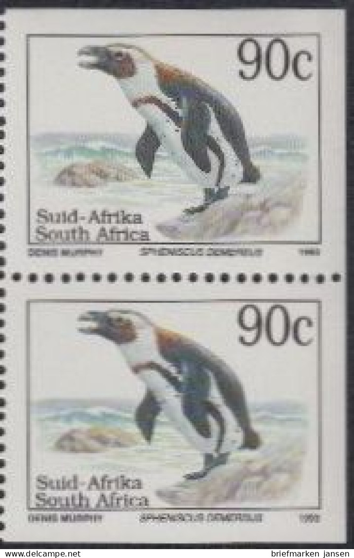 Südafrika Mi.Nr. 903IEor/Eur Freim.Bedrohte Tiere, Pinguin (Paar) - Altri & Non Classificati