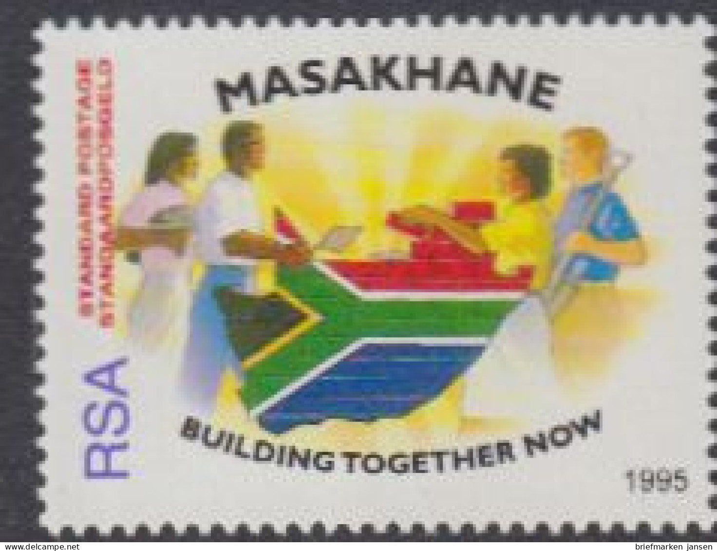 Südafrika Mi.Nr. 969A Masakhane-Kampagne Zusammenarbeit (-) - Other & Unclassified