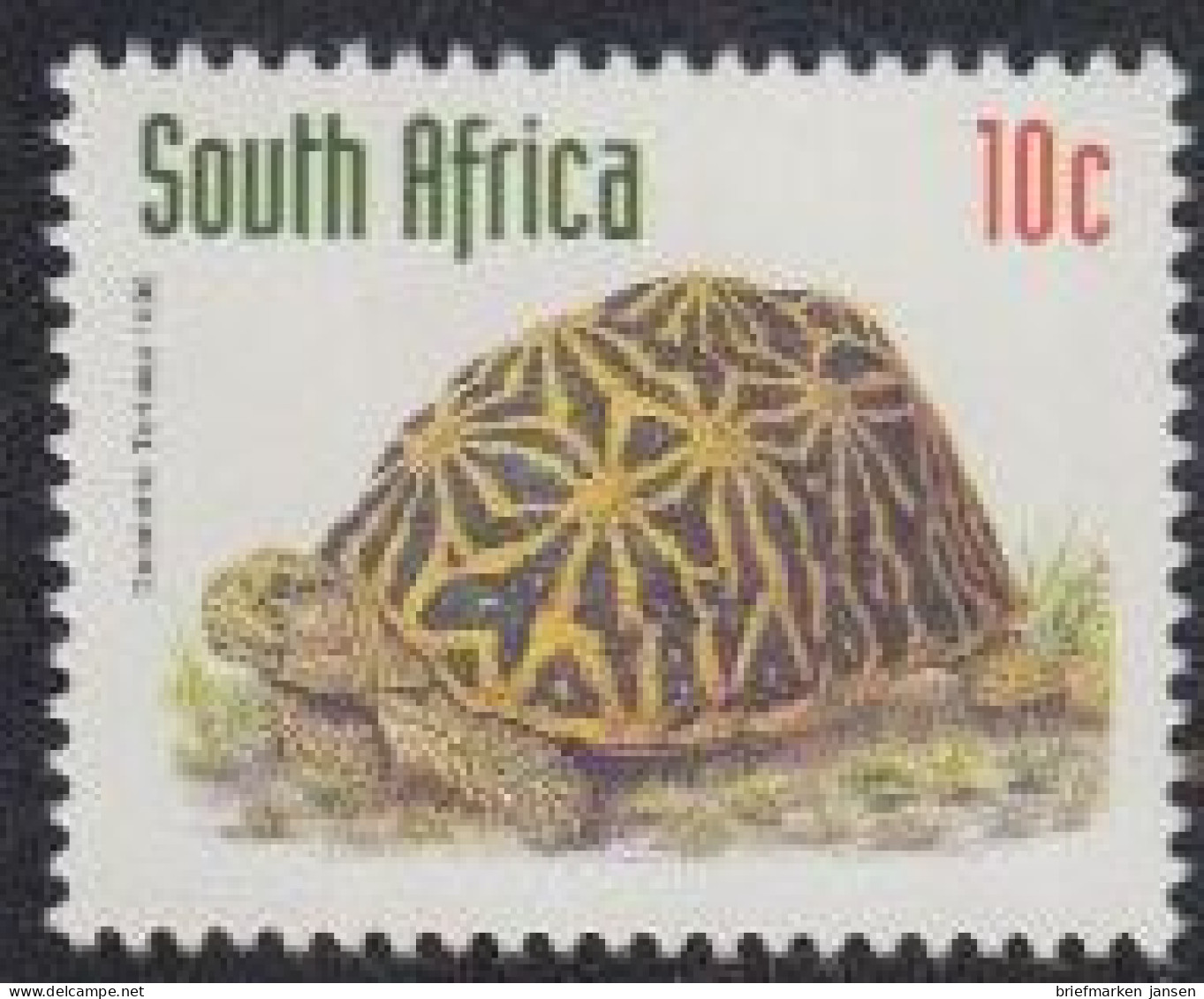 Südafrika Mi.Nr. 1100A Freim.Tiere, Schildkröte (10) - Other & Unclassified