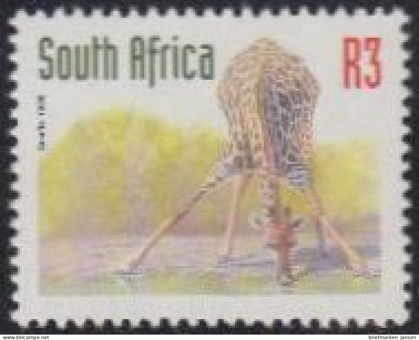 Südafrika Mi.Nr. 1111A Freim.Tiere, Giraffe (3) - Other & Unclassified