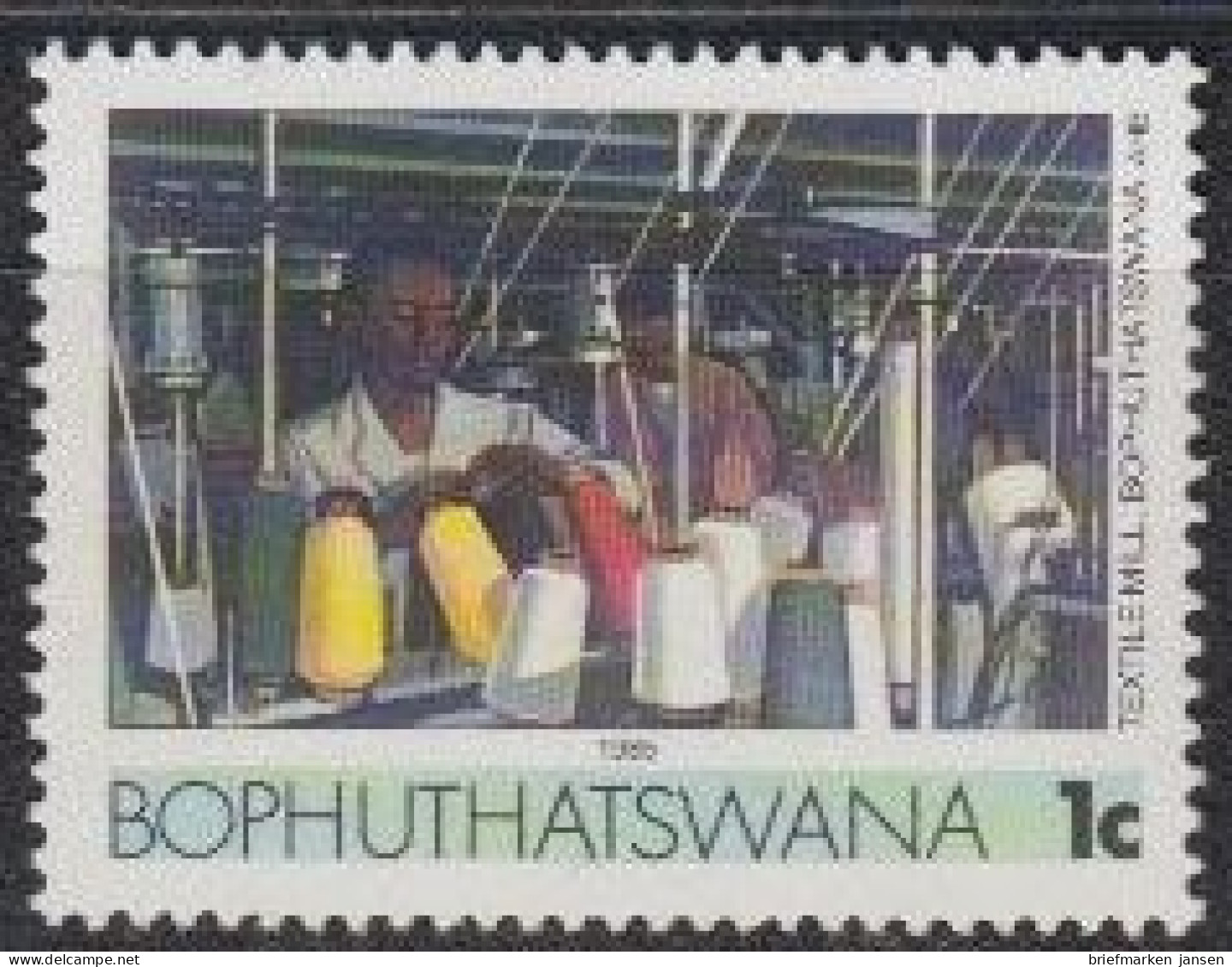 Südafrika - Bophuthatswana Mi.Nr. 148x Freim. Spinnerei (1) - Andere & Zonder Classificatie