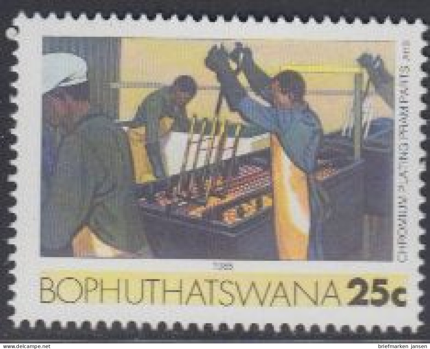 Südafrika - Bophuthatswana Mi.Nr. 160x Freim. Fabrik Für Kinderwagen (25) - Autres & Non Classés