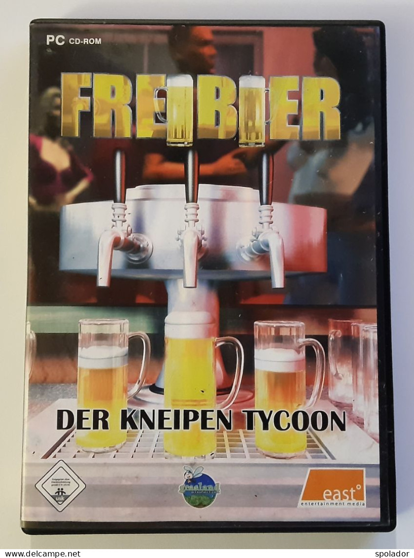 PC CD ROM-Spiel FREIBIER-DER KNEIPEN TYCOON-Game-2006 - PC-Spiele