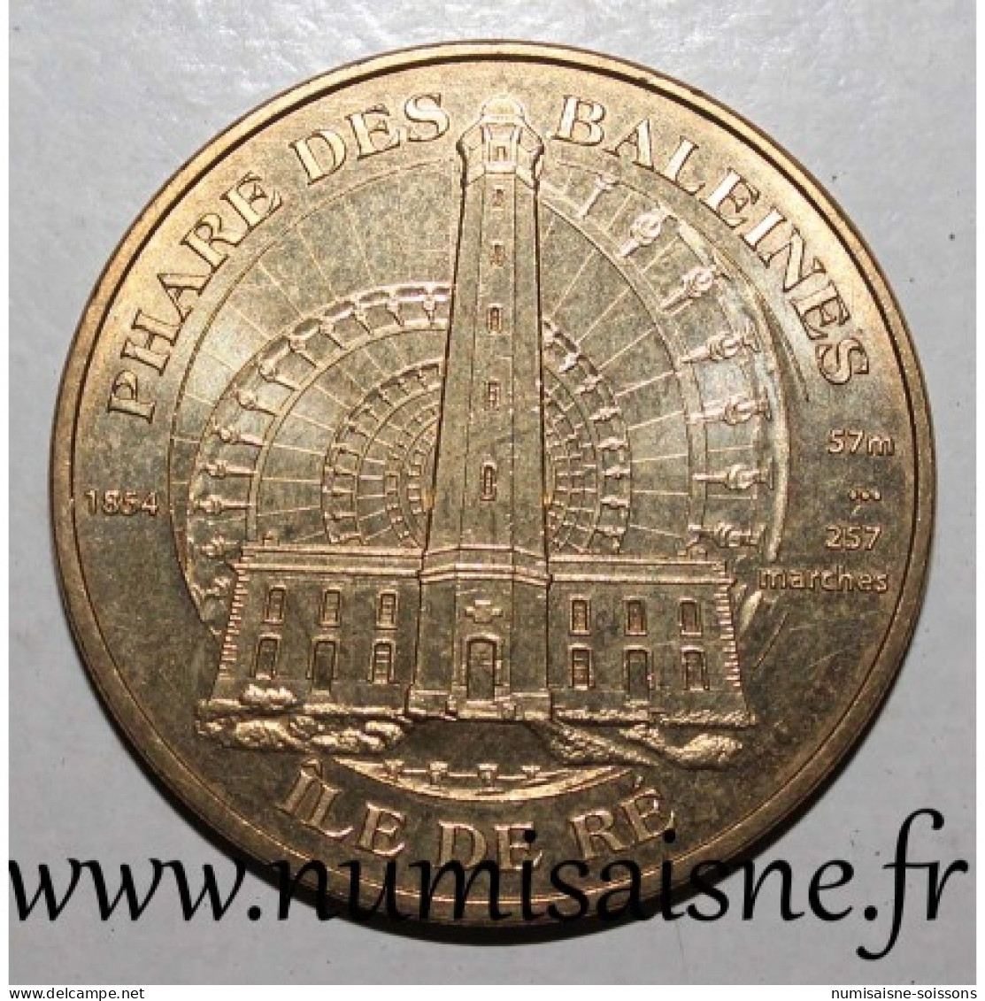17 - SAINT CLEMENT DES BALEINES - PHARE DES BALEINES - ILE DE RÉ - Monnaie De Paris - 2010 - 2010