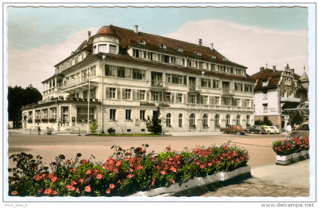 AK Bad Dürrheim Im Schwarzwald Parkhotel Kreuz Kurort Hotel GERMANY Deutschland Ansichtskarte GERMANY - Bad Duerrheim