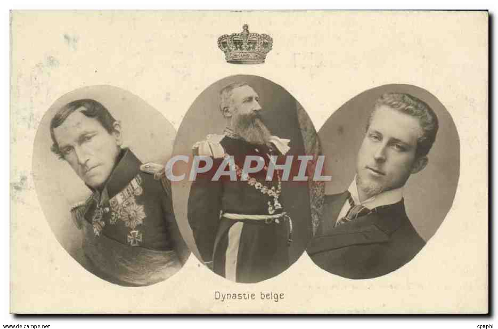CPA Dynastie Belge Leopold Albert - Familias Reales