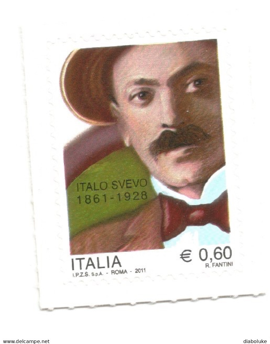 (REPUBBLICA ITALIANA) 2011, ITALO SVEVO - Serie Di 1 Francobollo Nuovo MNH** - 2011-20: Mint/hinged