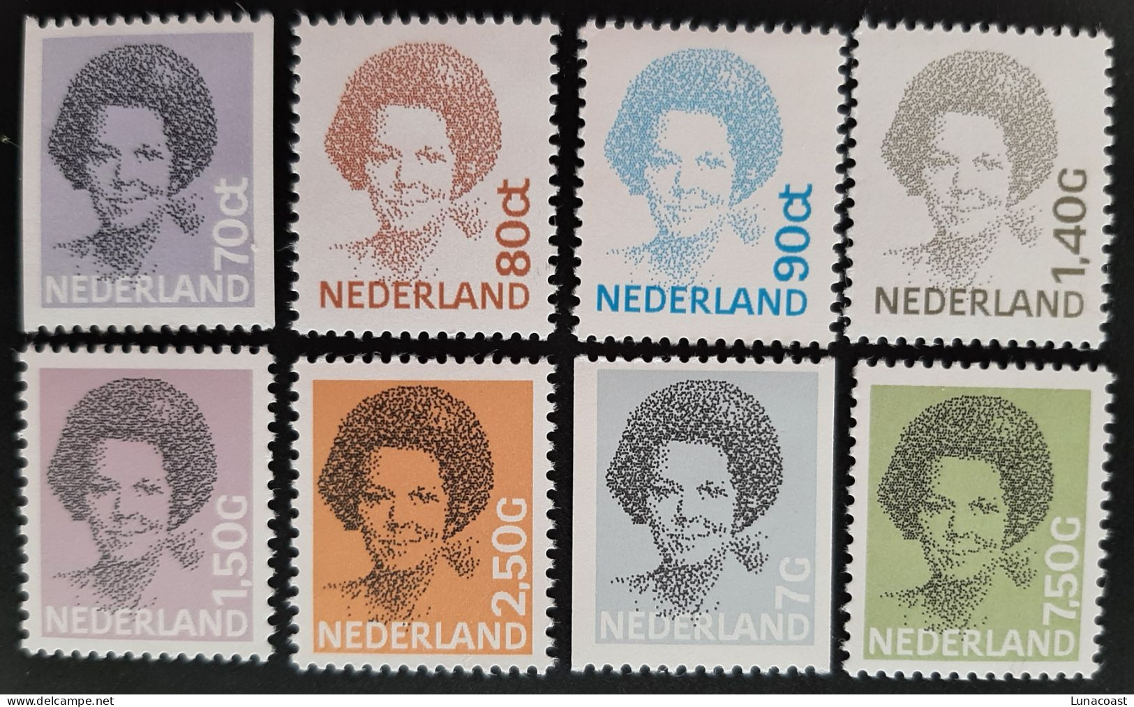 Nederland 1980 E.v.   MNH ** Diverse Beatrix Zegels - Nuevos