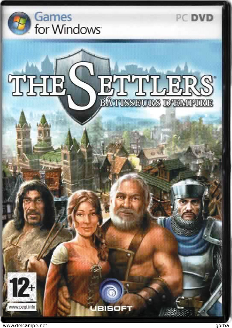 * JEU  PC - THE SETTLERS -  1 DVD  Bâtisseurs D'Empire - Un Peuple à Diriger, Un Empire à ériger - Avec Livret - Jeux PC