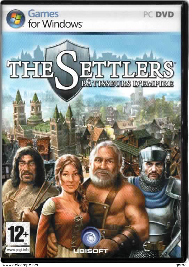 * JEU  PC - THE SETTLERS -  1 DVD  Bâtisseurs D'Empire - Un Peuple à Diriger, Un Empire à ériger - Avec Livret - Juegos PC