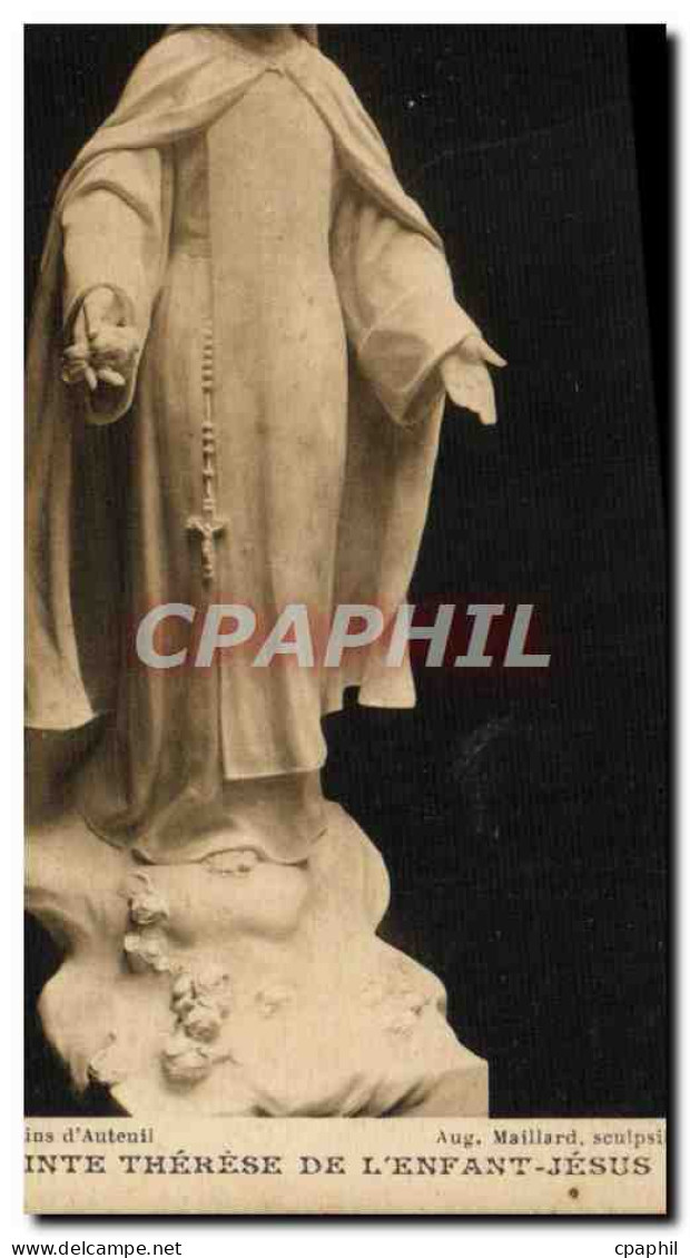 CPA Statue De Sainte Therese De L&#39enfant Jesus  - Sculptures