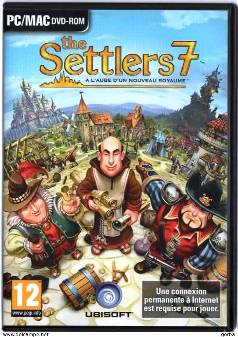 * JEU  PC - SETTLERS 7 -  A L'Aube D'un Nouveau  Royaume - Avec Livret - Juegos PC