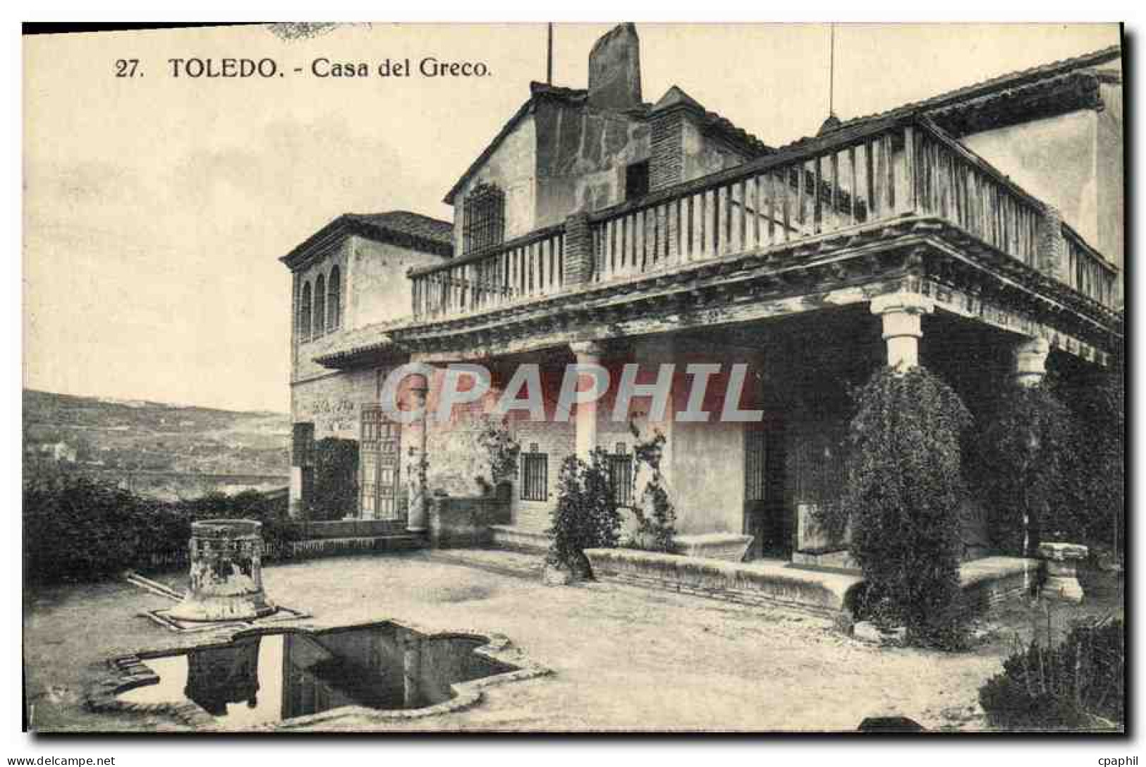 CPA Toledo Casa Del Greco - Toledo