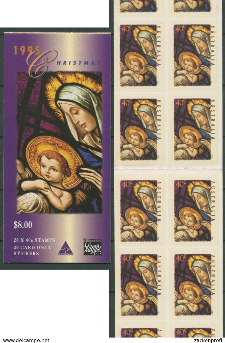 Australien 1995 Weihnachten Maria Mit Kind MH 89 Postfrisch (C29528) - Carnets