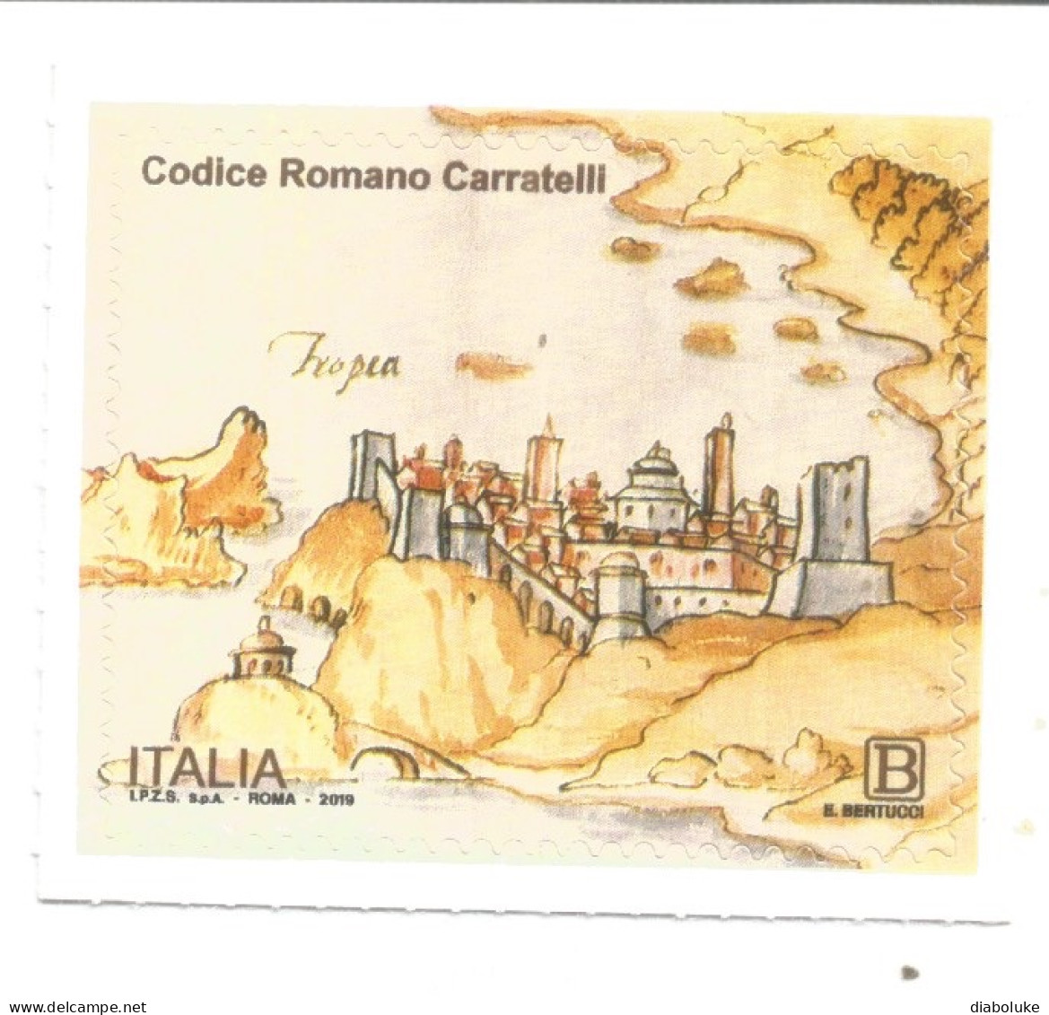 (REPUBBLICA ITALIANA) 2019, CODICE ROMANO CARRATELLI - Serie Di 1 Francobollo Nuovo MNH - 2011-20: Mint/hinged