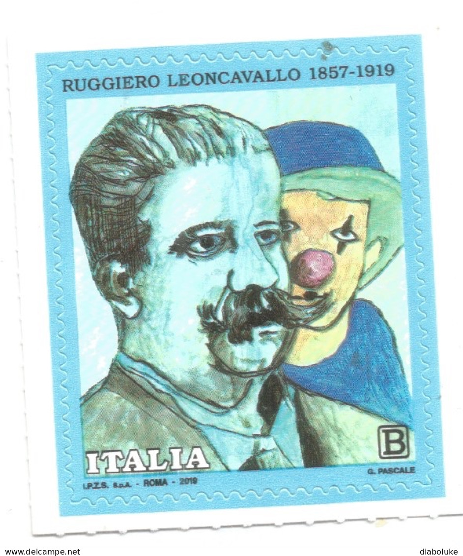 (REPUBBLICA ITALIANA) 2019, RUGGIERO LEONCAVALLO - Serie Di 1 Francobollo Nuovo MNH - 2011-20: Mint/hinged