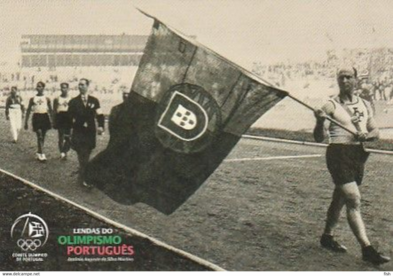 Portugal ** & Postal Stationary, Portuguese Olympism Legends, António Augusto Silva Martins 2021 (6886) - Postal Stationery