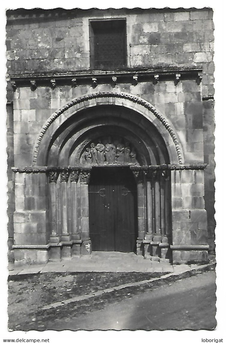 PORTADA ROMANICA DE SAN JUAN DE RABANERA / ST. JOHN OF THE RABANERA, ROMANESQUE FRONT DOOR.- SORIA.- ( ESPAÑA ). - Soria