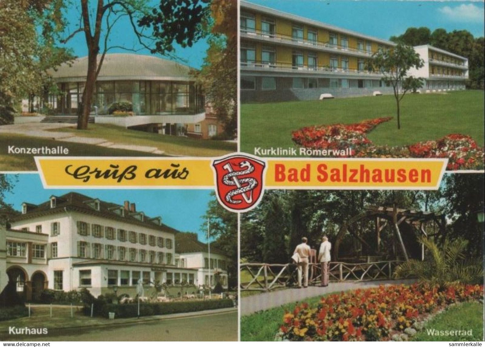 64692 - Nidda-Bad Salzhausen - U.a. Kurklinik Römerwall - Ca. 1980 - Friedberg
