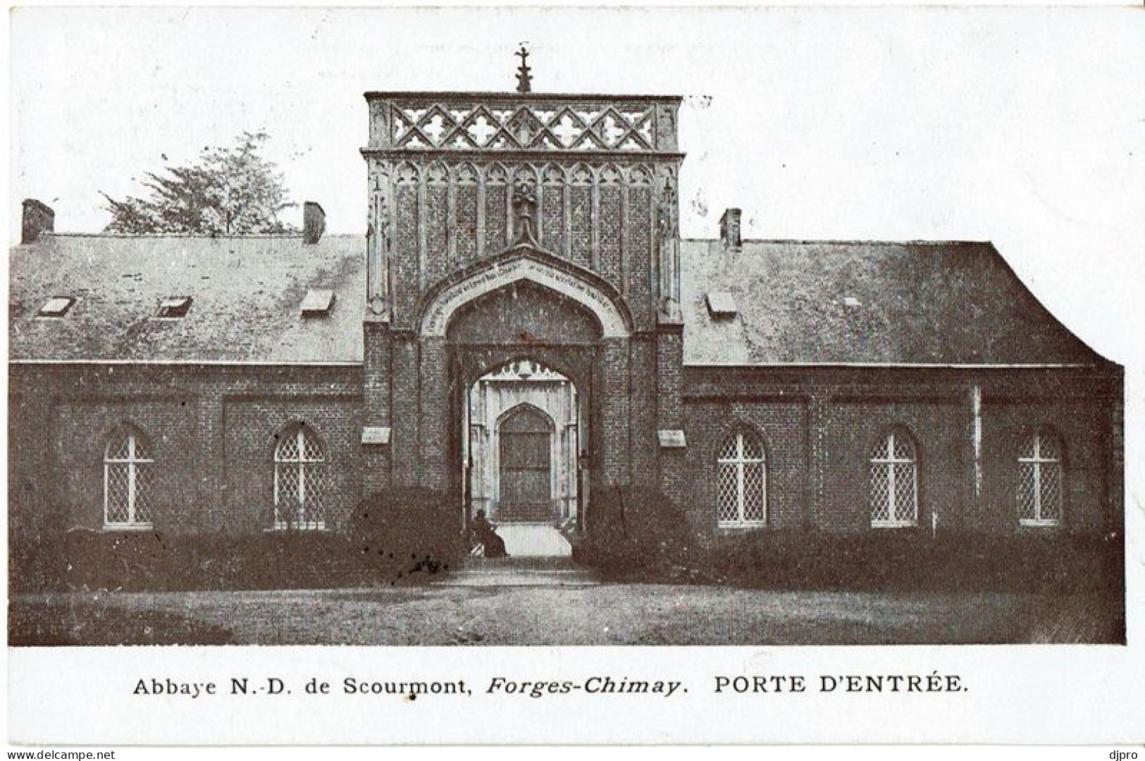 FORGES LEZ CHIMAY   Abbaye  N D De Scourmont Porte D'entrée - Chimay