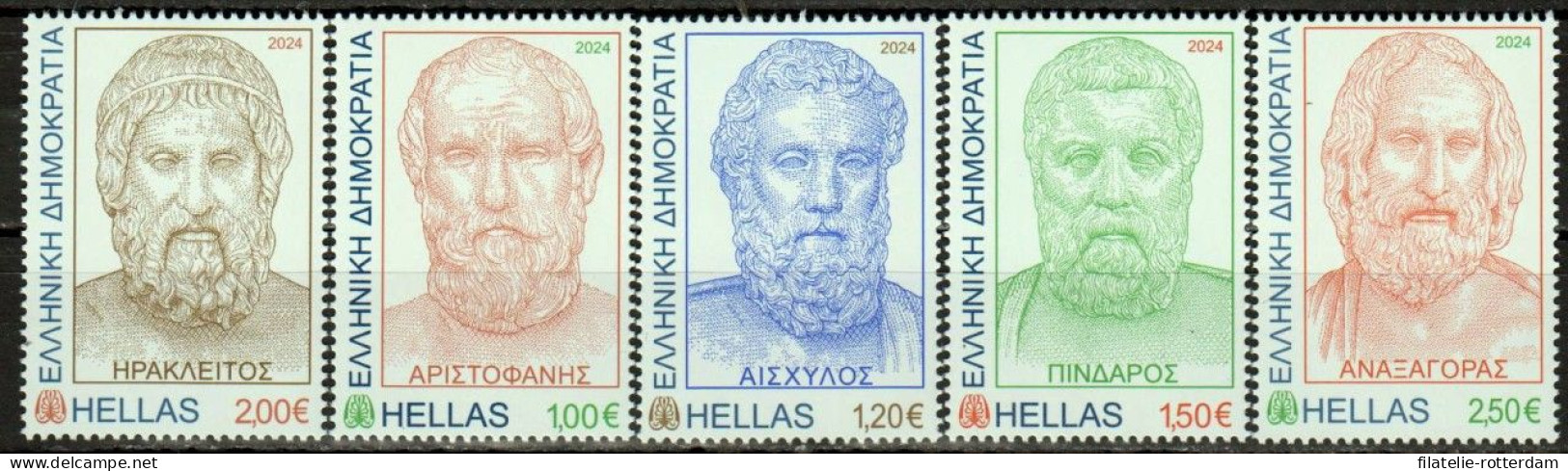 Greece / Griekenland - Postfris / MNH - Complete Set Literature 2024 - Nuovi