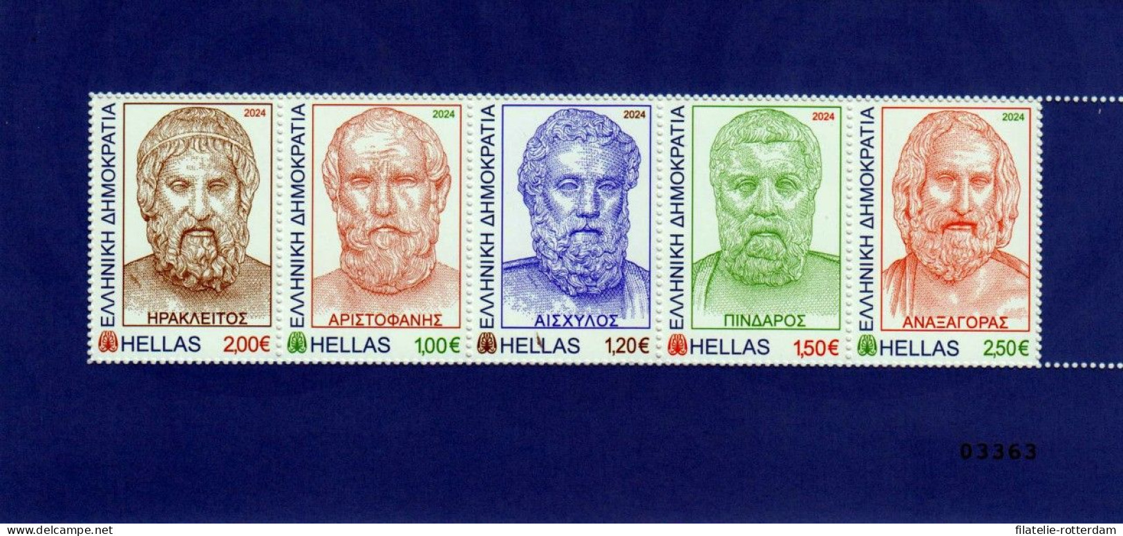 Greece / Griekenland - Postfris / MNH - Sheet Literature 2024 - Unused Stamps