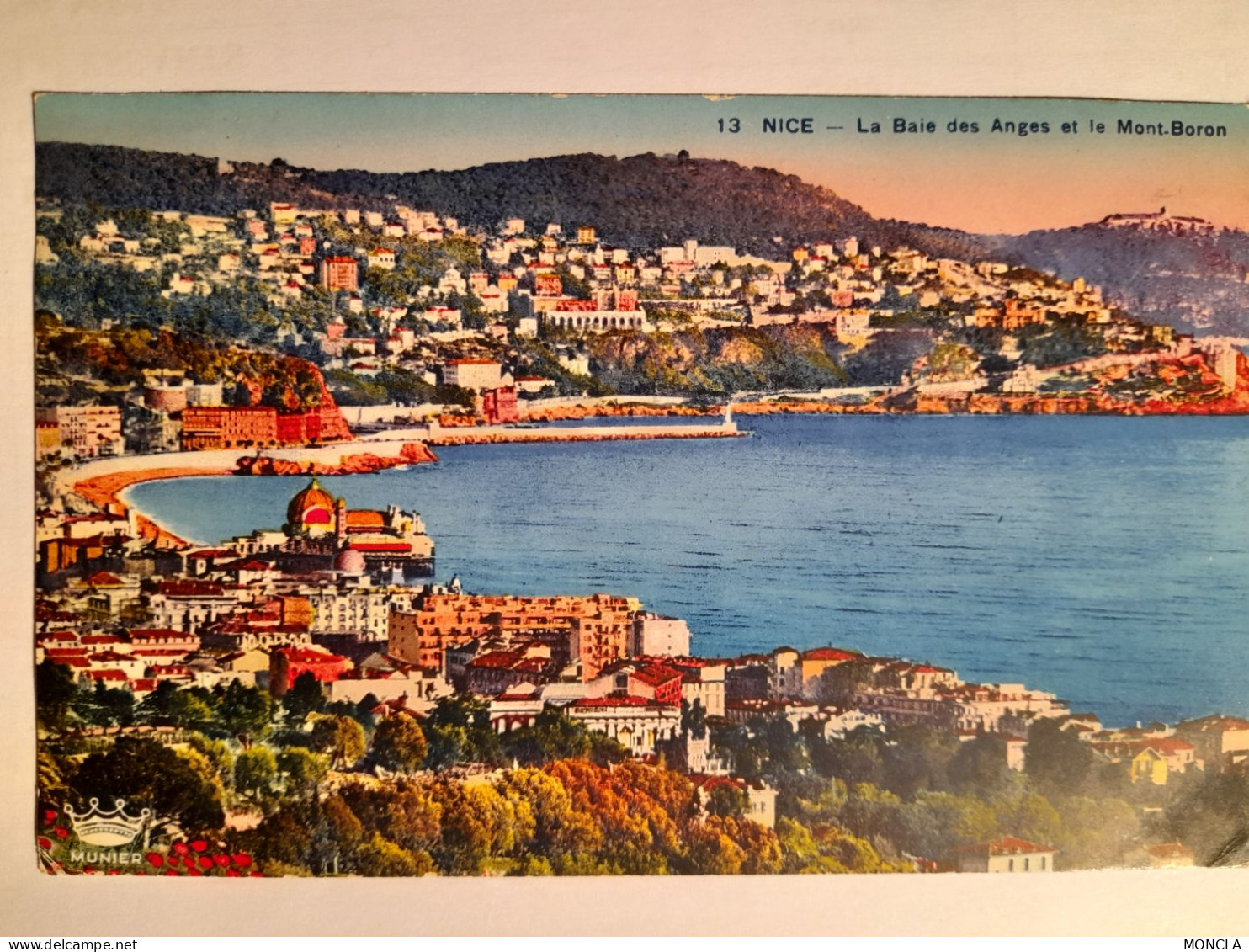 NICE.LA BAIE DES ANGES.1938. - Sets And Collections