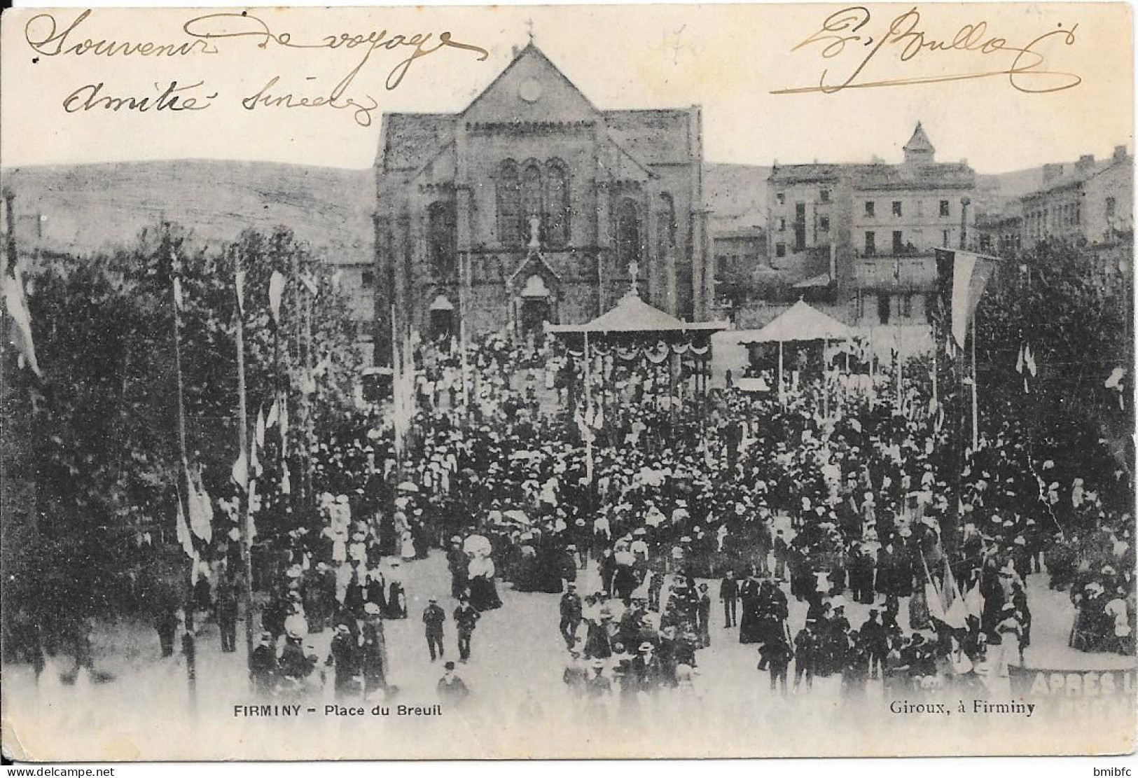 FIRMINY - Place Du Breuil - Firminy