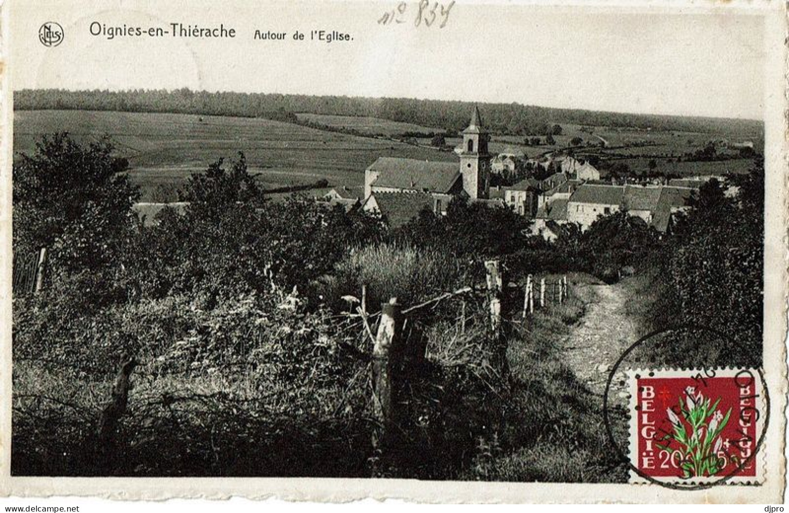 Oignies En Thierache Autor De L'eglise - Viroinval