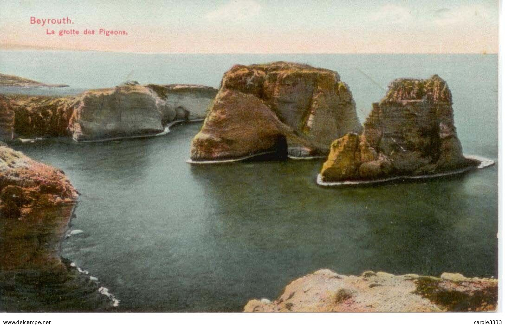 Liban - Lebanon - Beyrouth - La Grotte Aux Pigeons (Ed. Terzis) - Libano