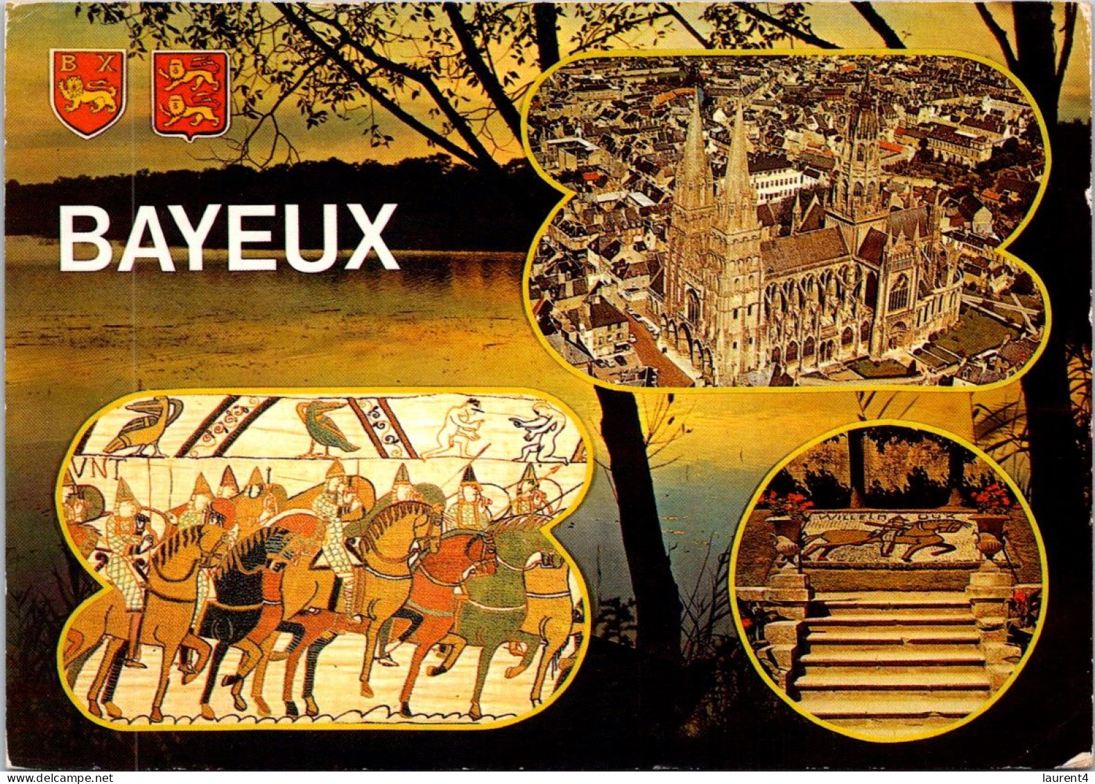 25-3-2024 (4 Y 1)  France - (posted 1983 With Abbaye Stamp) Tapisserie De Bayeux - Kunstvoorwerpen