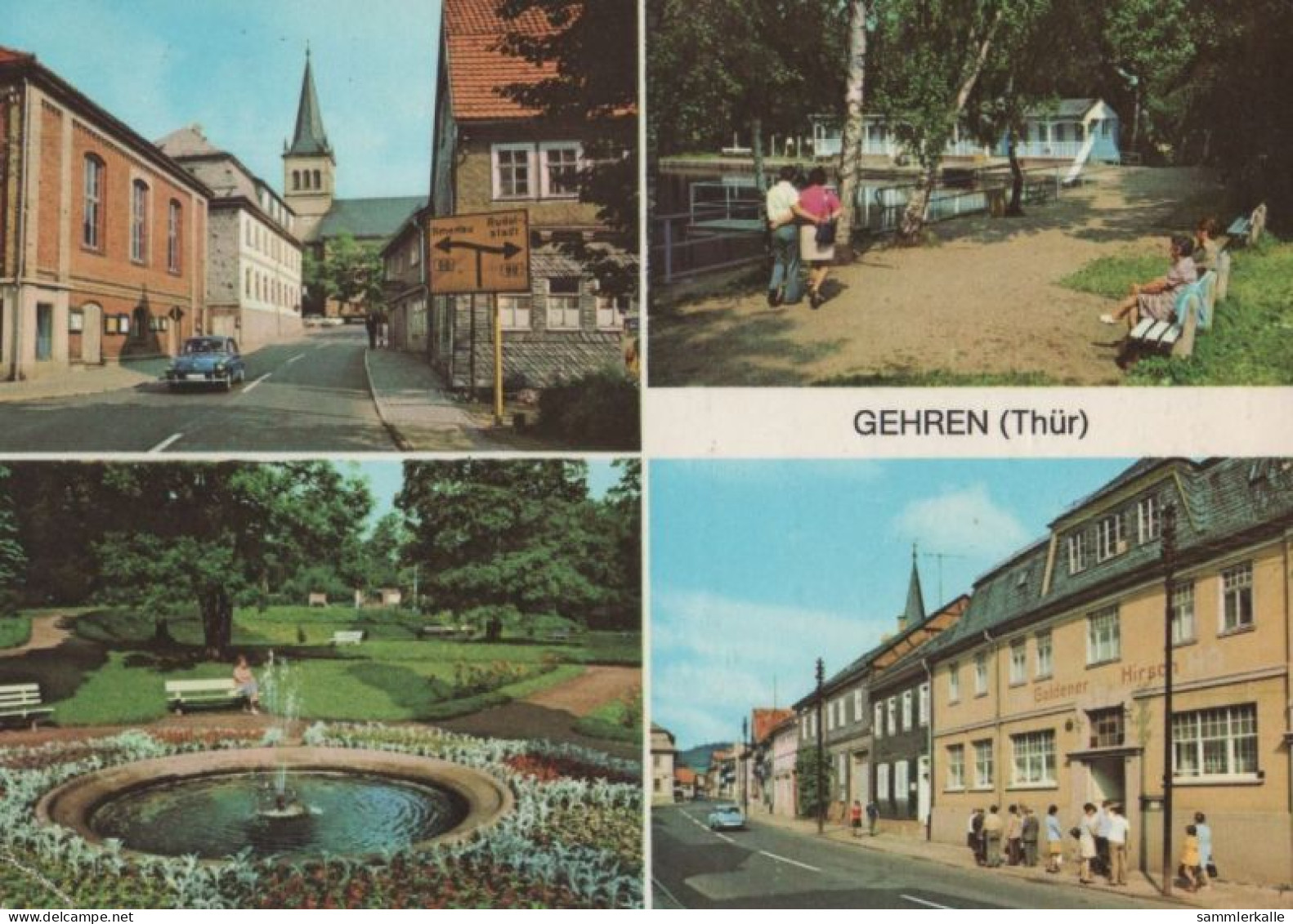 100722 - Gehren - U.a. Am Badeteich - 1982 - Gehren