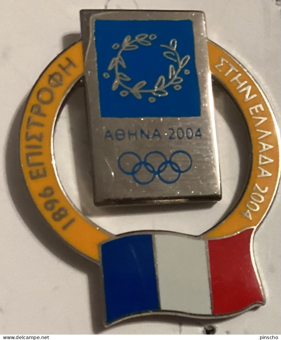 Pin S ATHENNE. 2004 - Jeux Olympiques