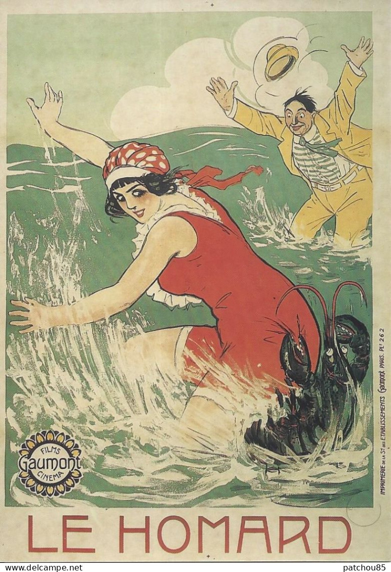 CPM   Affiches De Cinéma  Gaumont Présente Le Homard 1912 Film De Léonce Perret - Affiches Sur Carte