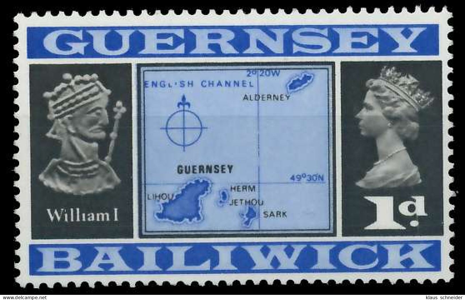 GUERNSEY 1969 Nr 9II Postfrisch X8712E6 - Guernesey