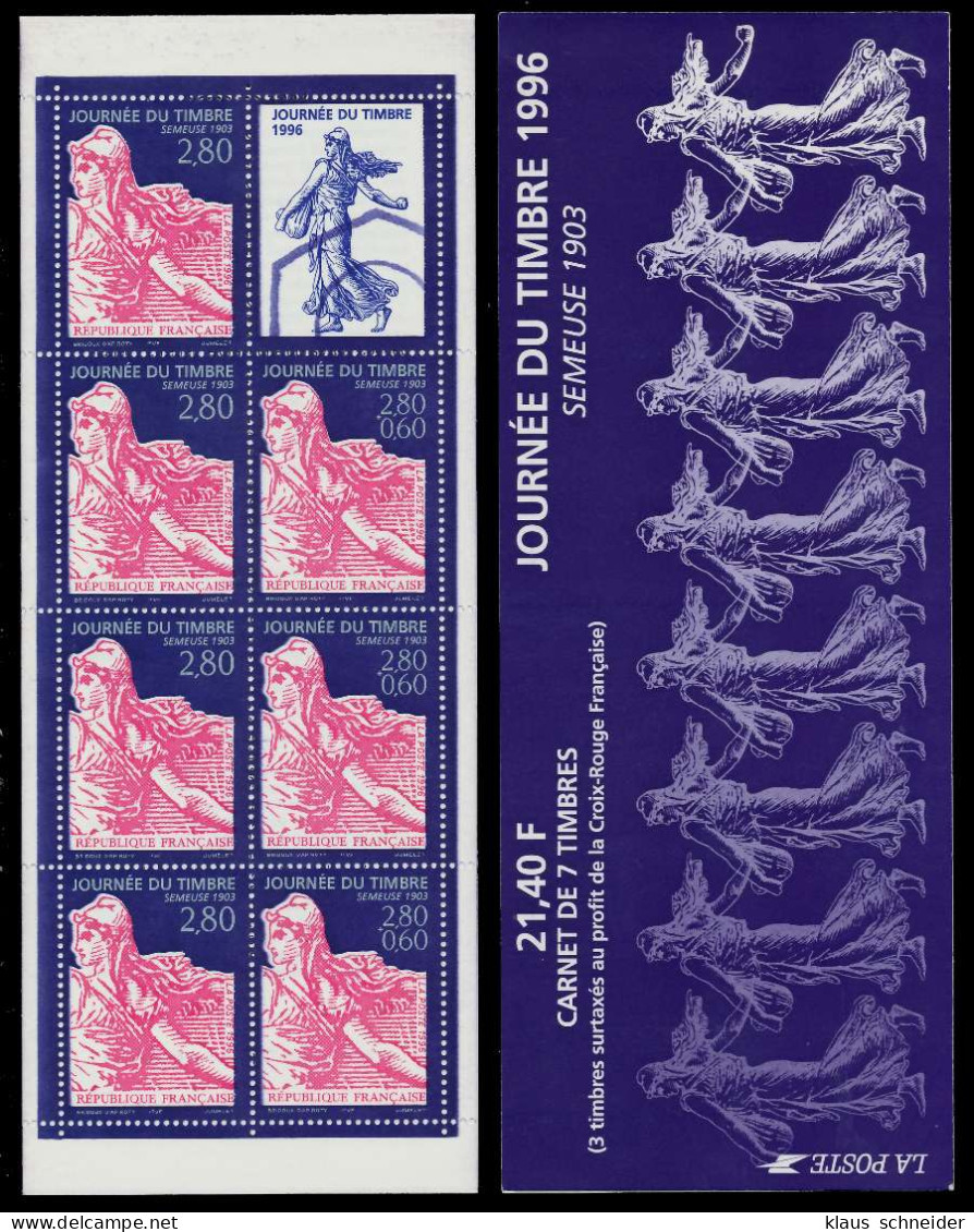 FRANKREICH MARKENHEFTCHEN Nr MH41 3131C-3132C S01A82A - Tag Der Briefmarke