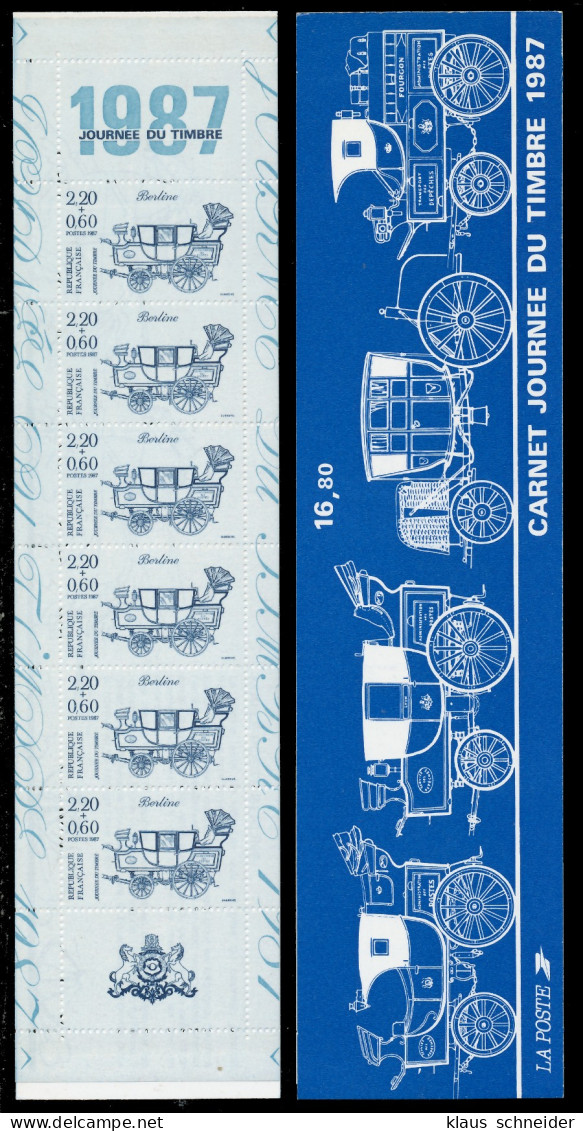 FRANKREICH MARKENHEFTCHEN Nr MH8 2600Cb Postfrisch MH S01A996 - Tag Der Briefmarke