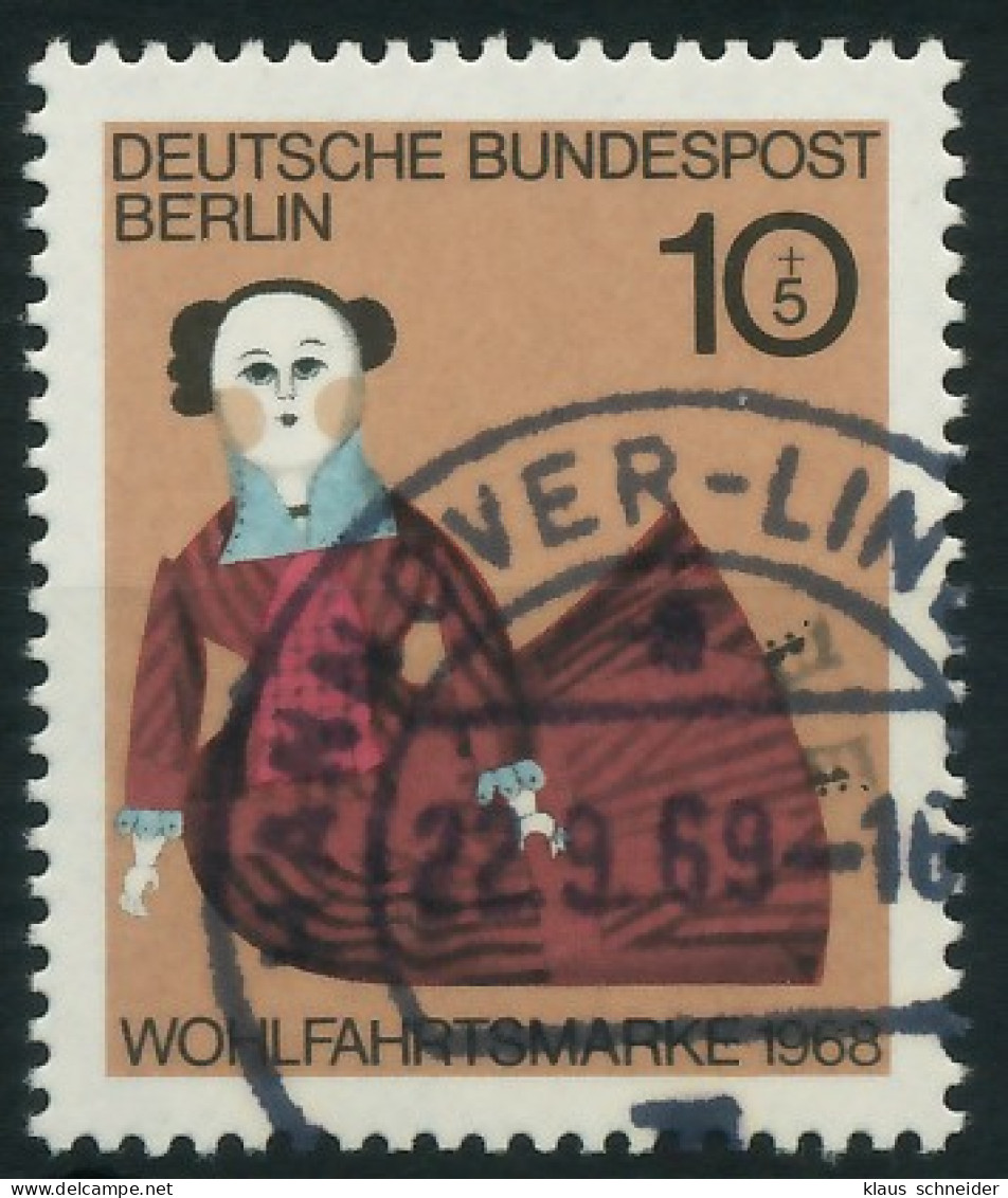 BERLIN 1968 Nr 322 Gestempelt X877ABA - Oblitérés