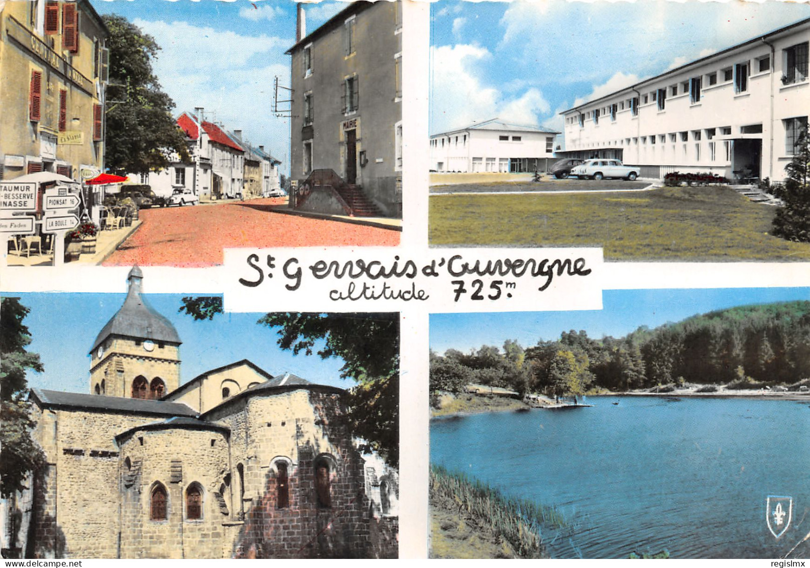 63-SAINT GERVAIS D AUVERGNE-N°T257-B/0149 - Saint Gervais D'Auvergne