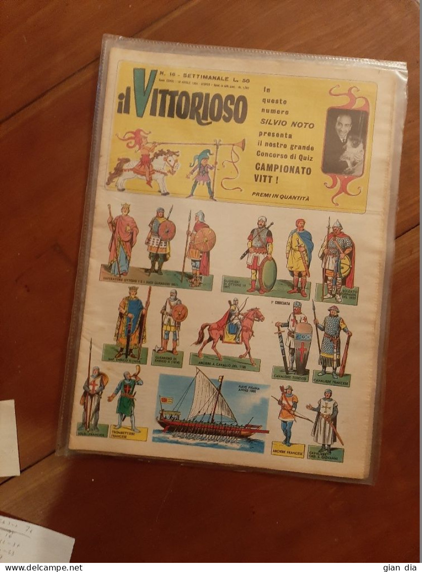 IL VITTORIOSO Ed.AVE.Mancolista RARISSIMI.Anni 1949-1964.MAGNUS(Roberto Raviola)disegno Amatoriale.NO ACQUISTO DIRETTO - Sonstige & Ohne Zuordnung