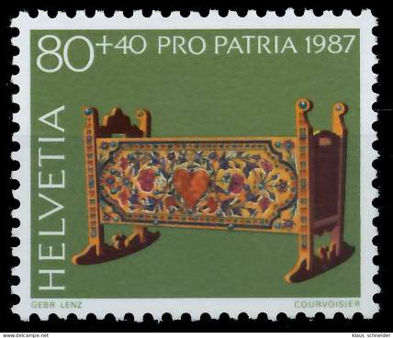 SCHWEIZ PRO PATRIA Nr 1347 Postfrisch S2DA03E - Nuovi