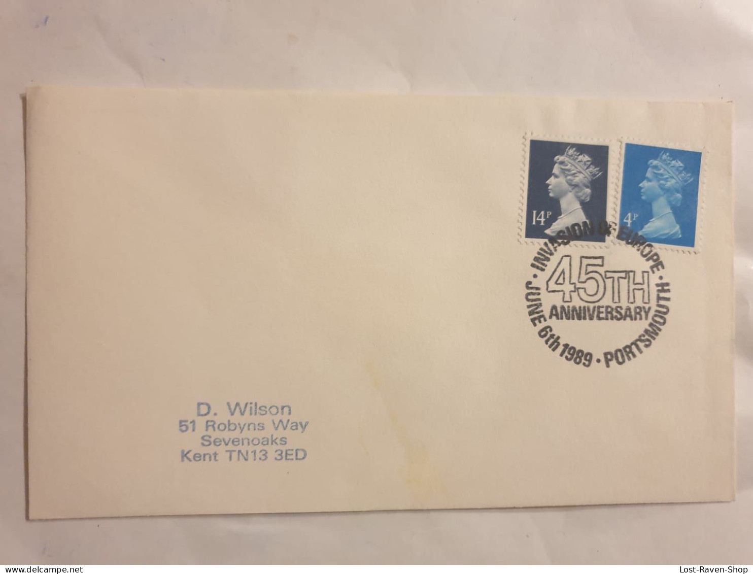 Stempel - 45th Anniversary Invasion Of Europe - Postmark Collection