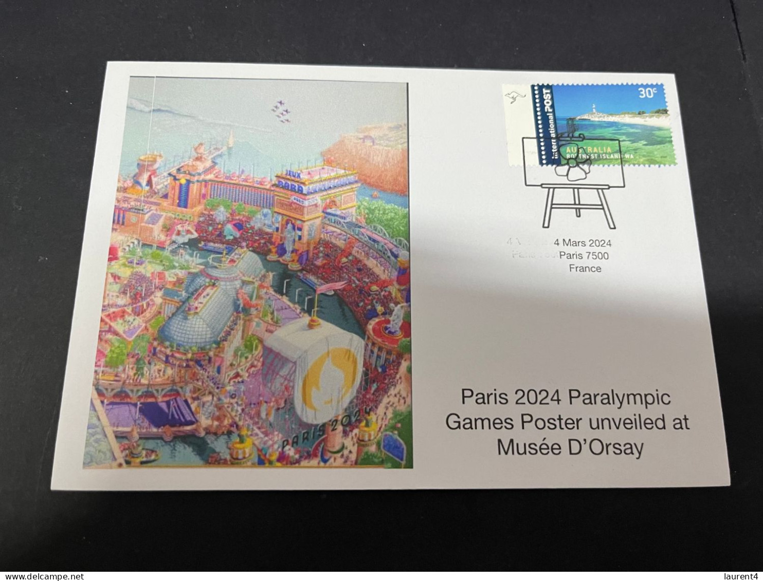 25-3-2024 (4 Y 2) Paris Olympic Games 2024 - 2 Olympic Games 2024 Posters Unveil At Musée D'Orsay - Verano 2024 : París